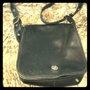 Authentic Coach black buttery soft purse